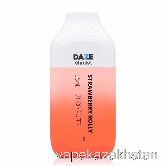 Vape Disposable 7 Daze OHMLET 7000 Disposable Strawberry Rolly